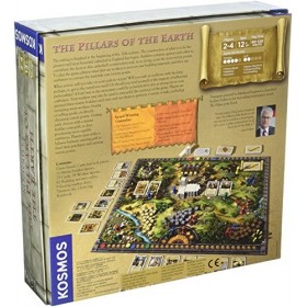 Thames and Kosmos - 691530 - Les piliers de la Terre - Basé sur Le Roman - Jeu de stratégie compétitif - 2 à 4 Joueurs