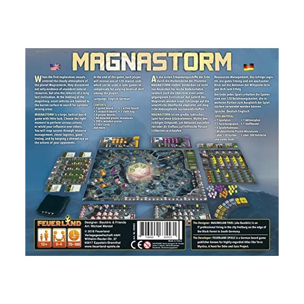 Feuerland Spiele Magnastorm s mixtes - FEU63553 - version anglaise
