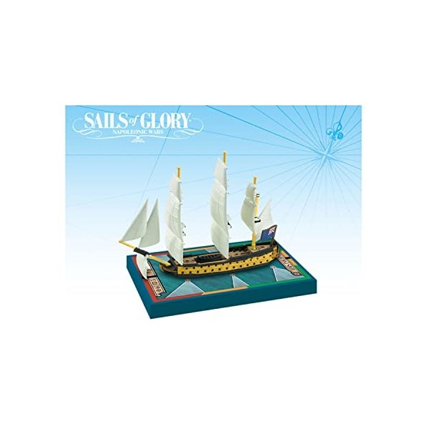 Sails of Glory Ship Pack: HMS Polyphemus 1782/ HMS America 1777