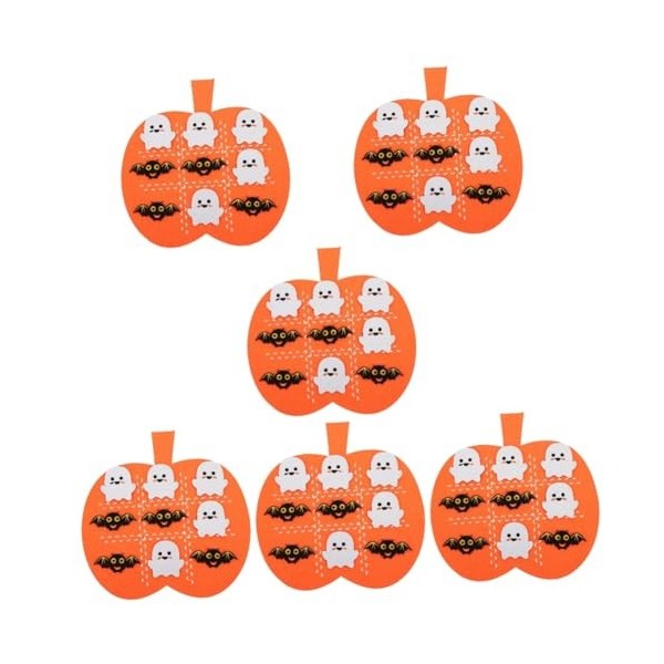 4 Ensembles De Tapis De Feutre dhalloween pour Enfants Jouets Éducatifs Jouets pour Enfants Cadeaux pour Enfants Tenture Mur