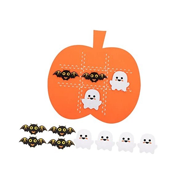 4 Ensembles De Tapis De Feutre dhalloween pour Enfants Jouets Éducatifs Jouets pour Enfants Cadeaux pour Enfants Tenture Mur