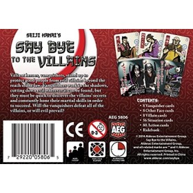 Alderac Entertainment Group Dites Bye au méchants Jeu de société - version anglaise