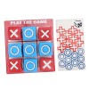 Toyvian 2 Ensembles XO Échecs -Jeu De Société dorteil Jeu De Société Interactif Familial Jouet De Jeu De Société Jeu De Tabl
