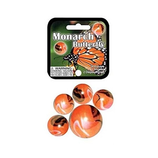 Marbles: Monarch Butterfly