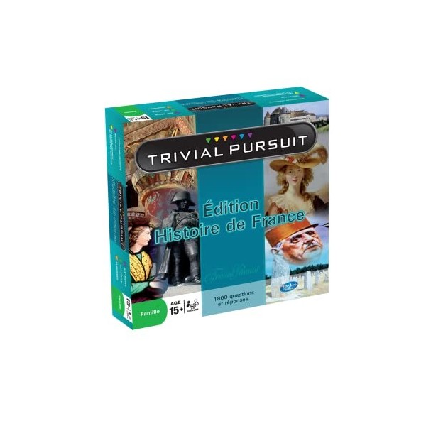 WINNING MOVES - TRIVIAL PURSUIT HISTOIRE DE France - Jeu de société -Jeu de plateau 3 à 99 ans- Version française