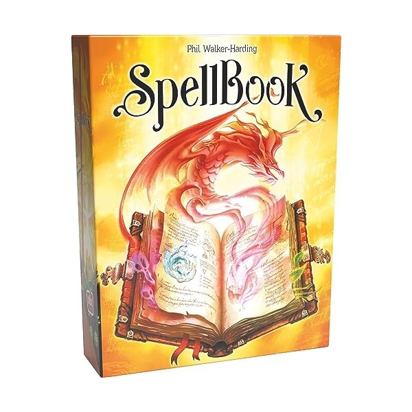 Space Cowboys - Asmodee - SpellBook - Jeux de société - Jeux de stratégie - Jeux Adulte et Enfant à partir de 12 Ans - 1 à 4 