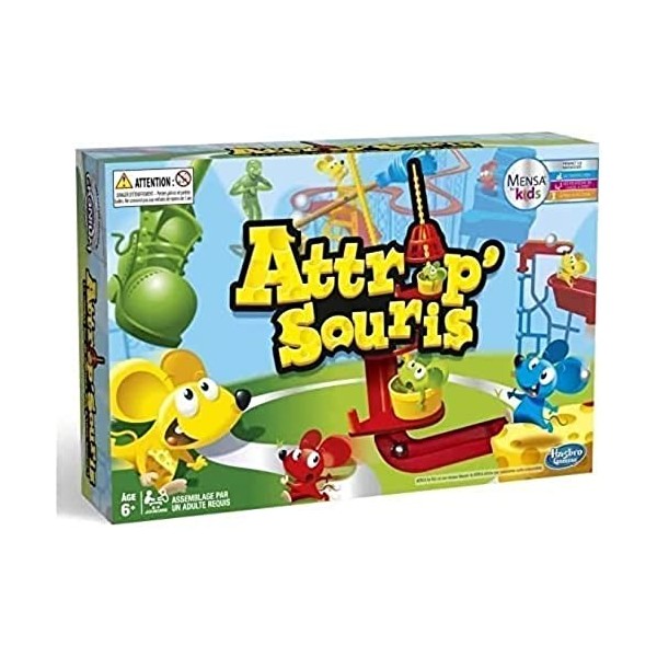 Attrap’Souris, Jeu de Societe pour Enfants, Jeu de Plateau, Version Francaise