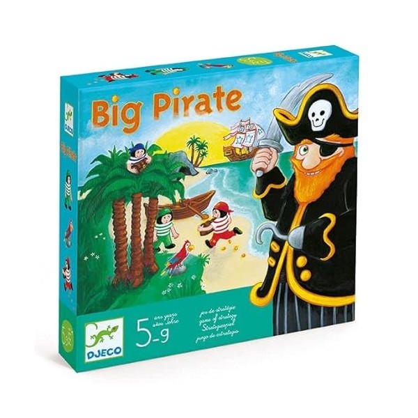 Djeco - DJ08423 - Jeu de Stratégie - Big Pirate