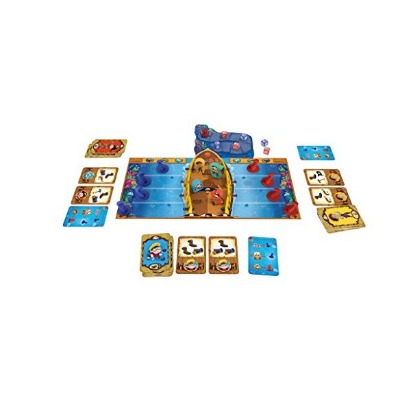 Iello, Kraken Attack, Board Game, Ages 7+, 1 to 4 Players, 25 mins Minutes Playing Time