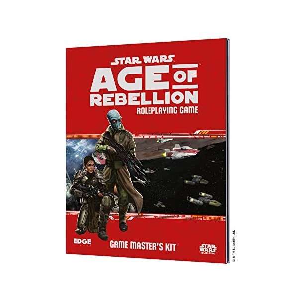 Edge Star Wars Age of Rebellion RPG : Jeu Master, RPG, Âge 12 Ans et Plus, 2-4 Joueurs