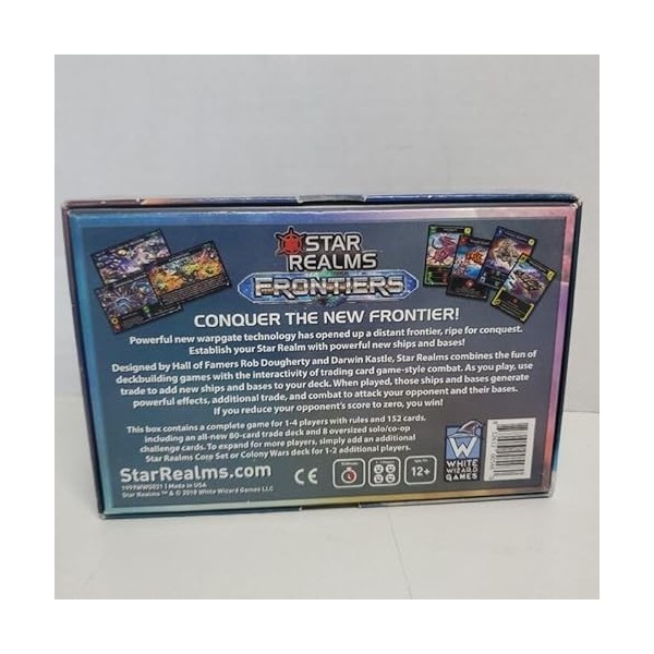 White Wizard Games WWG021 Star Realms - Frontiers, Multicolore - version anglaise