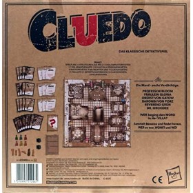 Hasbro Jeu Clue : Série Rustique Allemand Exclusivité sur Amazon