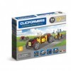 Clicformers- Jeux de Création-Set Voiture de Course-34 Pièces, 803001 FR