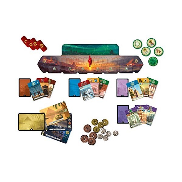 Asmodee 7 Wonders:Duel SEV07ML en Espagnol