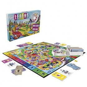 Hasbro Gaming-F0800100 Vie, Jeu de société pour Toute la Famille pour 2 à 4 Joueurs, pour Les Enfants à partir de 8 Ans, Comp