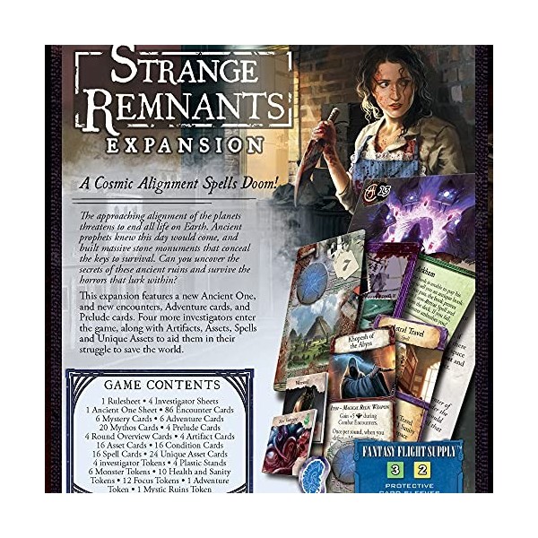 Eldritch Horror: Strange Remnants Board Game Expansion