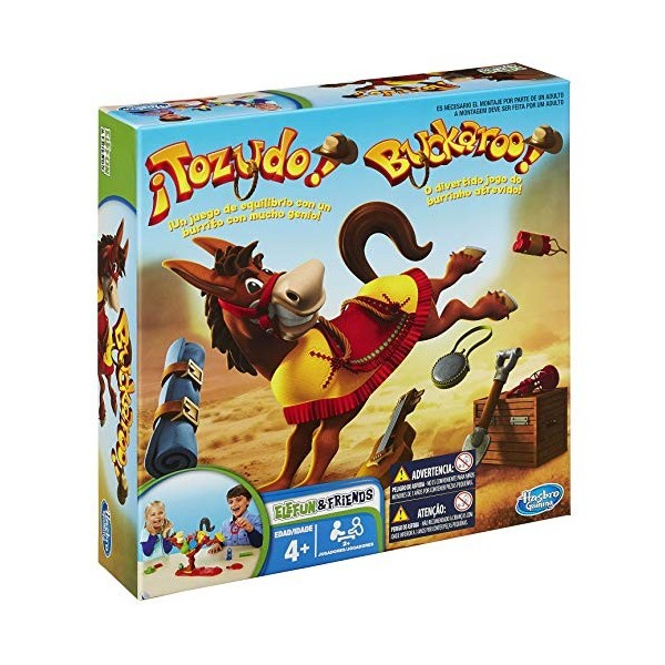 Hasbro Gaming 48380B09 Tozudo - Jeu de société pour Les 4 Ans et Plus