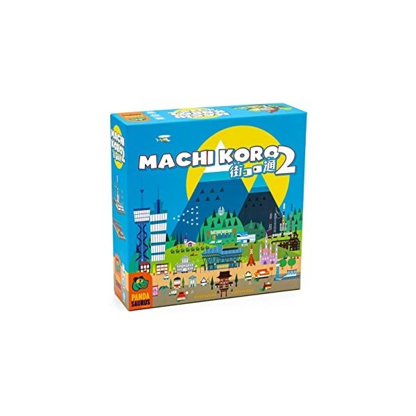 Pandasaurus - Machi Koro 2 - Jeu indépendant - Jeu Rapide pour Adultes et Enfants - À partir de 10 Ans - 2 à 5 Joueurs - Angl