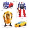 Transformers Jouets, Voiture de Jouet Robot Déformée, Transformers Optimus Prime Jouet, Transformers Jouets Bumblebee, Robot 