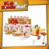 Fat Brain Peek-a-Doodle-doo!, Kids Preschool Toy, Educational Brain Teasers & Puzzles, Suitable for Boys & Girls Aged 3 Years