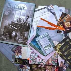 MAGNIFICUM Jeu de crime : Le dîner – Le dernier Aria de la vieille dame, jeu de détective / jeu Escape Room pour adultes