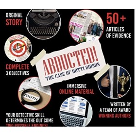 Tabletop Detectives Abducted The Case Of Dotti Gibson - Jeu de crime pour adultes - Jeux de résolution de crime pour rendez-v