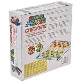 USAopoly USOCK005191 Bros Super Mario Checkers, Couleurs mélangées