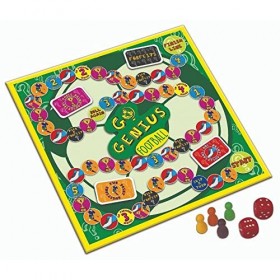 Go Genius Football - Educational Board Game Supporting Key Stage 1 & 2 Learning, Suitable for 7+ Years