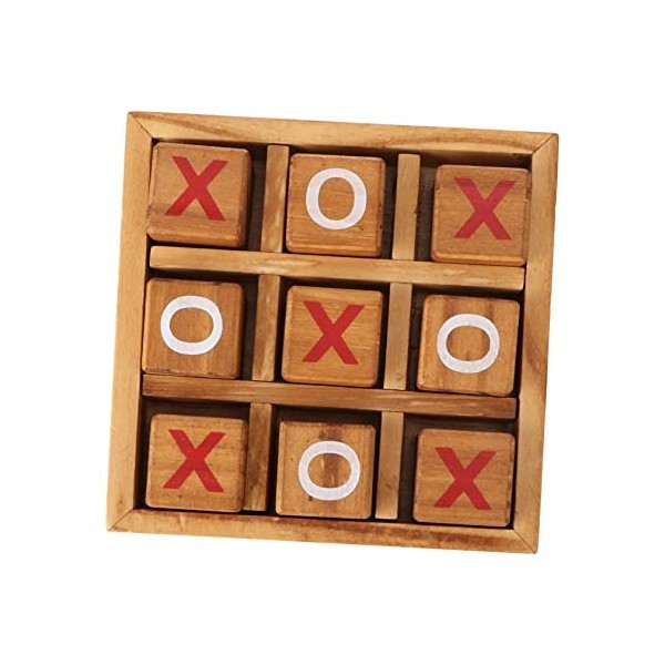 Toyvian 3 Ensembles XO Échecs Jouets Dextérieur Jouet Interactif pour Les Enfants Tableau Interactif Jeu De Stratégie De Soc