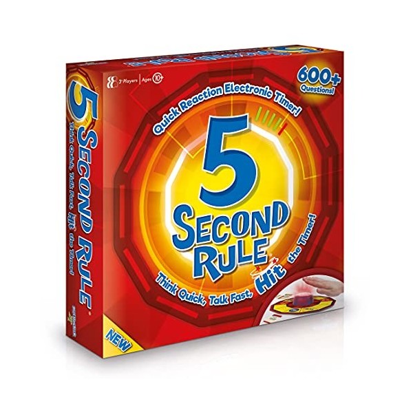 PlayMonster 5 Second Rule GF001 Card Game, Multi