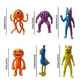 Simmpu Garden of Ban Figurines,6PCS Garden of Ban Mini Figurines Kit,Kawaii Anime Figures,Décorations de Gâteaux,Décorations 