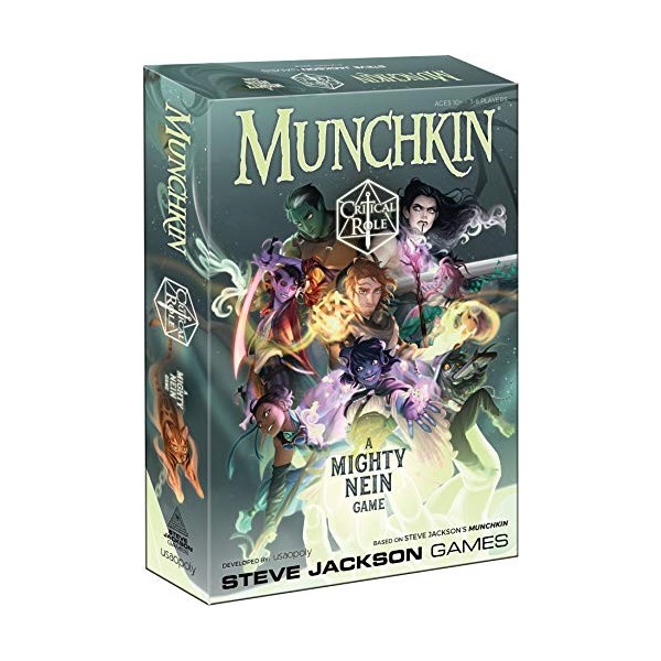 Steve Jackson Games - Munchkin: Critical Role - Board Game