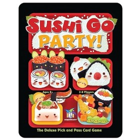 Gamewright , Sushi Go Party Game , Card Game , Ages 8+ , 2-8 Players , 20 Minutes Playing Time