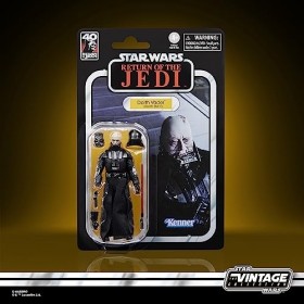 Star Wars The Vintage Collection, Dark Vador Étoile de la Mort II , Le Retour du Jedi, 40e Anniversaire, Figurine de 9,5&nbsp;cm