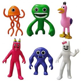 Simmpu Garden of Ban Figurines,6PCS Garden of Ban Mini Figurines Kit,Kawaii Anime Figures,Décorations de Gâteaux,Décorations 