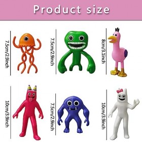 Simmpu Garden of Ban Figurines,6PCS Garden of Ban Mini Figurines Kit,Kawaii Anime Figures,Décorations de Gâteaux,Décorations 