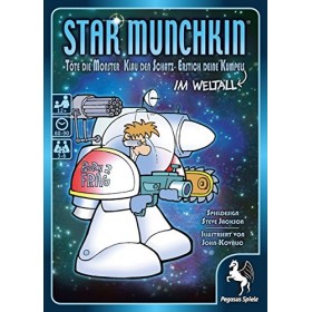 Pegasus Spiele 17158G&nbsp;Jeu de Cartes Star Munchkin 1+2