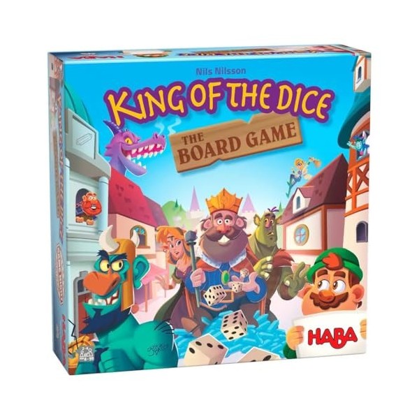 HABA King of The Dice Jeu de société – Jeu de société « Kingdom Building Fun » pour toute la famille – À partir de 8 ans fab