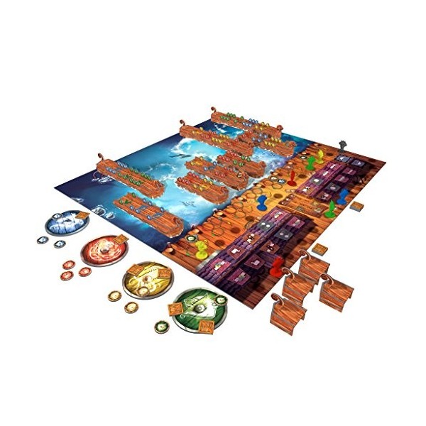 Blue Orange Jeu de société Vikings Version Anglaise 