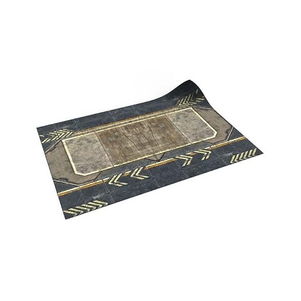 PLAYMATS Tapis en Caoutchouc pour Jeux de Combat-Kill Team-Infinity, KT009-R, 30" x 22" / 76 cm x 56 cm