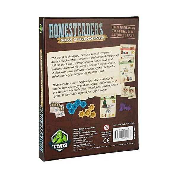 Homesteaders - New Beginnings Exp