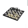 QIAOLI Échecs Ensemble déchecs en Plastique Set International Chess Entertainment Jeu Jeu déchecs avec Planche Pliante Pièc