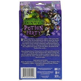 Super Dungeon Explore V2 - Super Sungeon: Black- Handed Henrys Potion Party- Soda Pop Miniatures - English