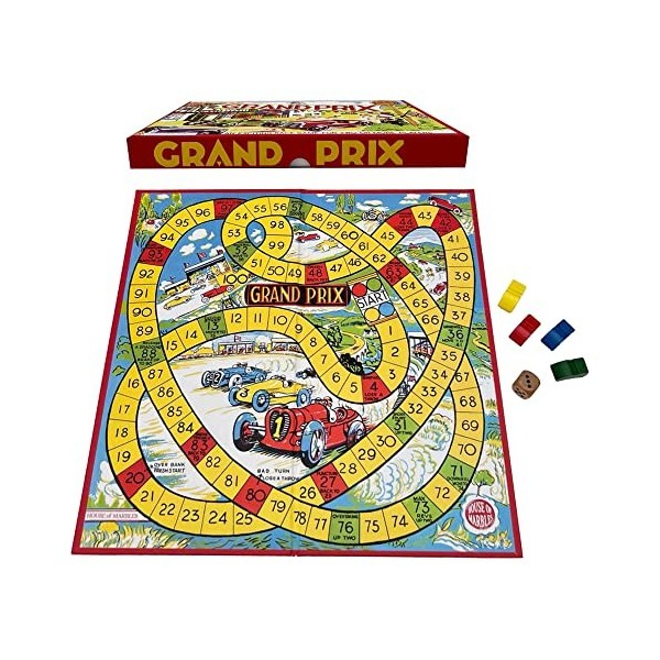 Grand Prix Racing Jeu de société | Jeu de société rapide | Jeu de société pour adultes et enfants | Choix parfait pour samus