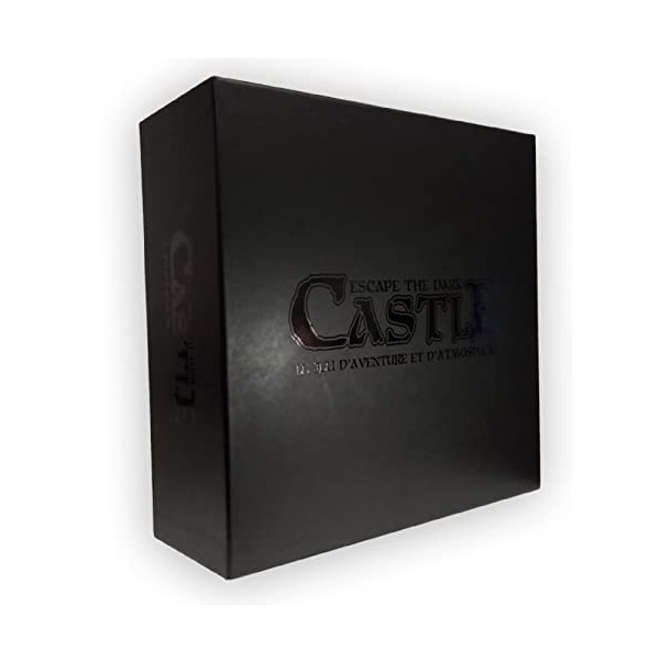 Exod Games Escape The Dark Castle : Maxi boîte Collector pour Ranger Le Jeu et Les Extensions L 1