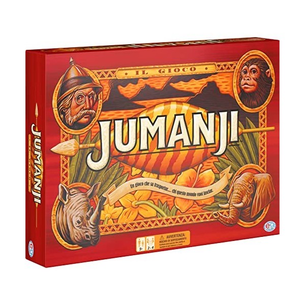 Éditrice Giochi - CGI ADG Jumanji The Game EIT - Multicolore - 6045570 - Version italienne