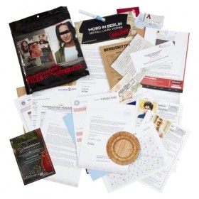 Goliath Toys Investigation Files Murder in Berlin. Spiele. sspiele. Reisespiele. Krimi-Spiel. Black Stories. Partyspiele. Uns