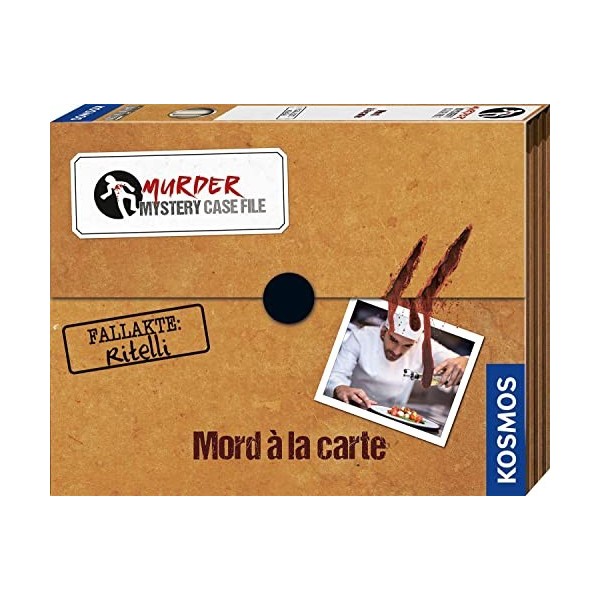 Murder Mystery Case File - Mord à la Carte