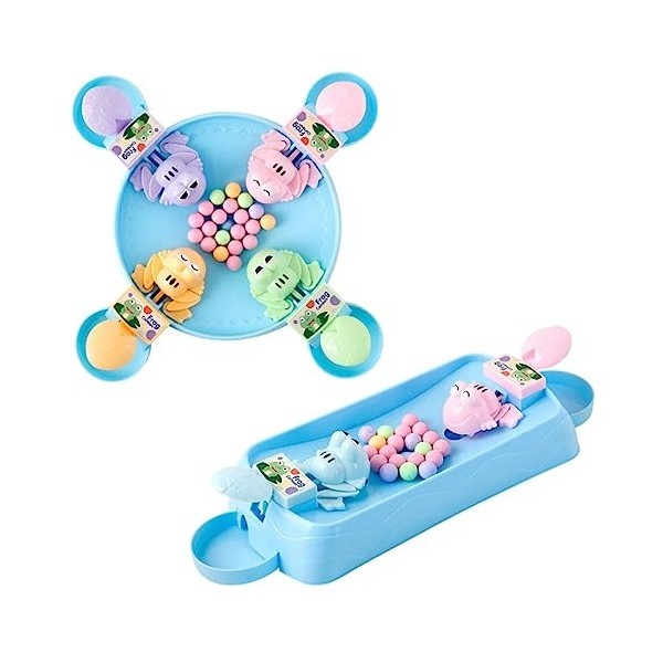 Gadpiparty Grenouilles Gloutonnes Puzzle Jouet Perles pour Enfants Jouets De Bureau Grenouilles Manger des Perles Manger des 