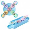 Gadpiparty Grenouilles Gloutonnes Puzzle Jouet Perles pour Enfants Jouets De Bureau Grenouilles Manger des Perles Manger des 